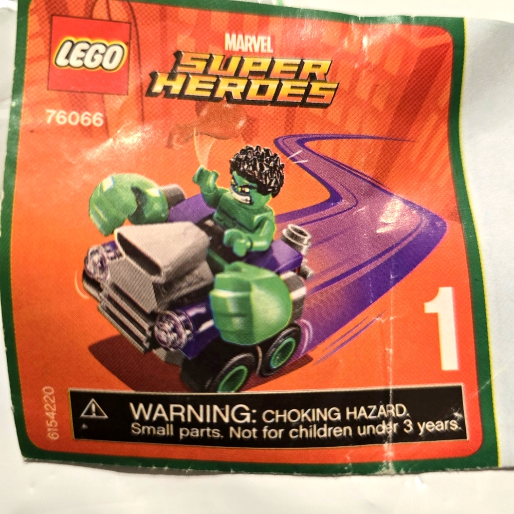 LEGO 76066 Marvel Super Heroes Hulk Toy Set